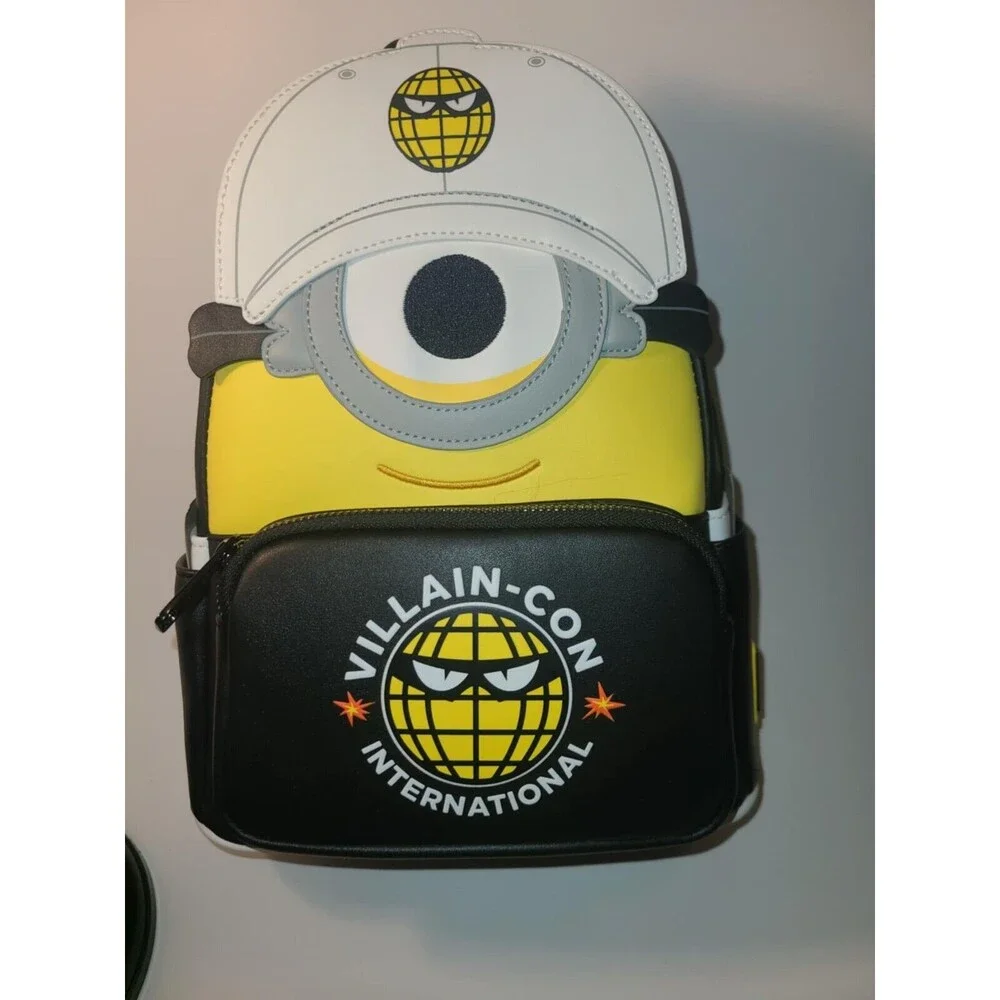 Universal Studios Loungefly Despicable Me Villain-Con Minion Backpack NEW Stuart